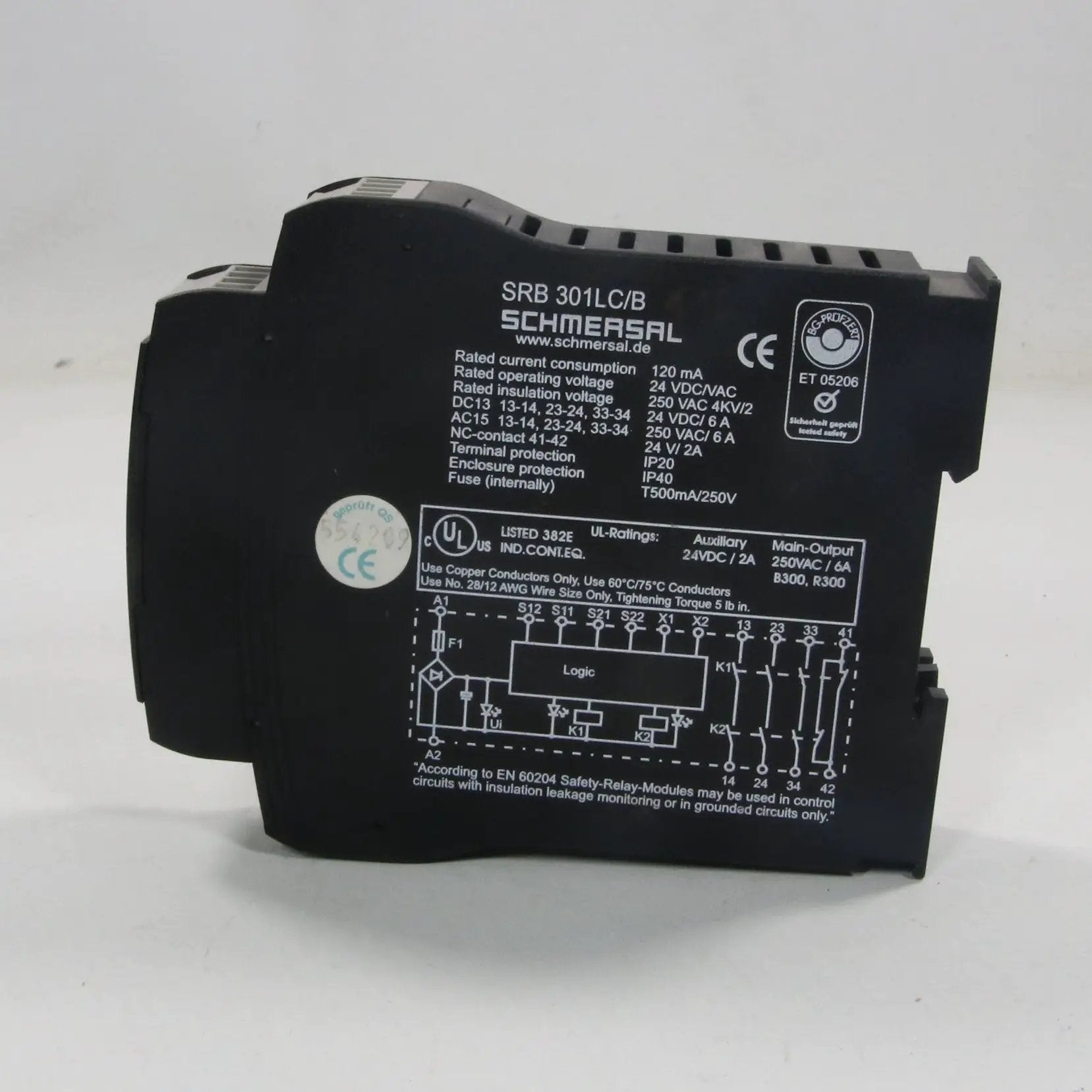 Schmersal Protect SRB 301LC/B Safety Relay-Safety Relay-Used Industrial Parts