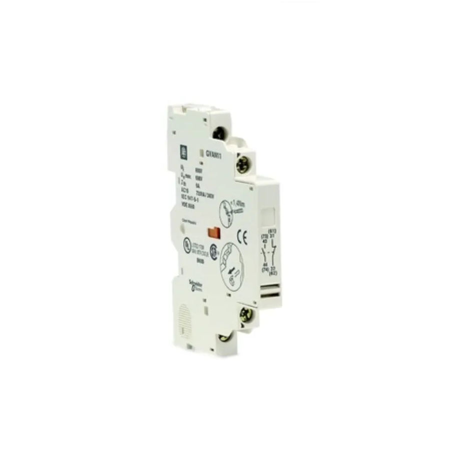 Schneider Electric GVAN11 Auxiliary Contact Block-Auxiliary Contact Block-01-AA-02-06-04-6152428874849-Used Industrial Parts