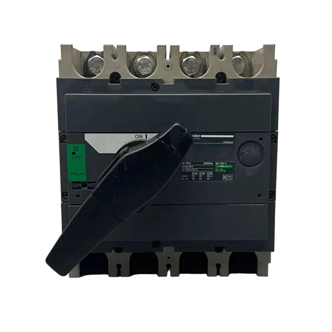 Schneider Electric Interpact INS400 Switch Disconnector-Switch Disconnector-Used Industrial Parts