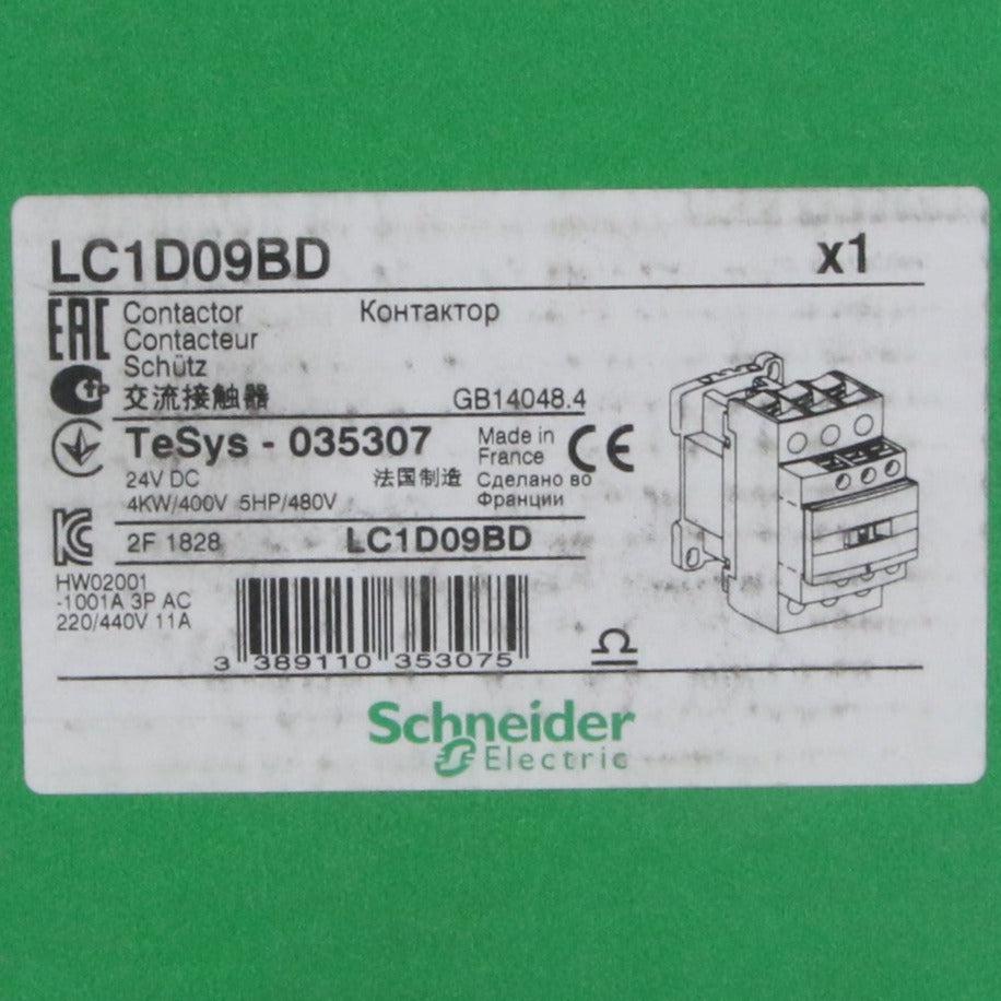 Schneider Electric LC1D09BD Contactor-Contactor-Used Industrial Parts