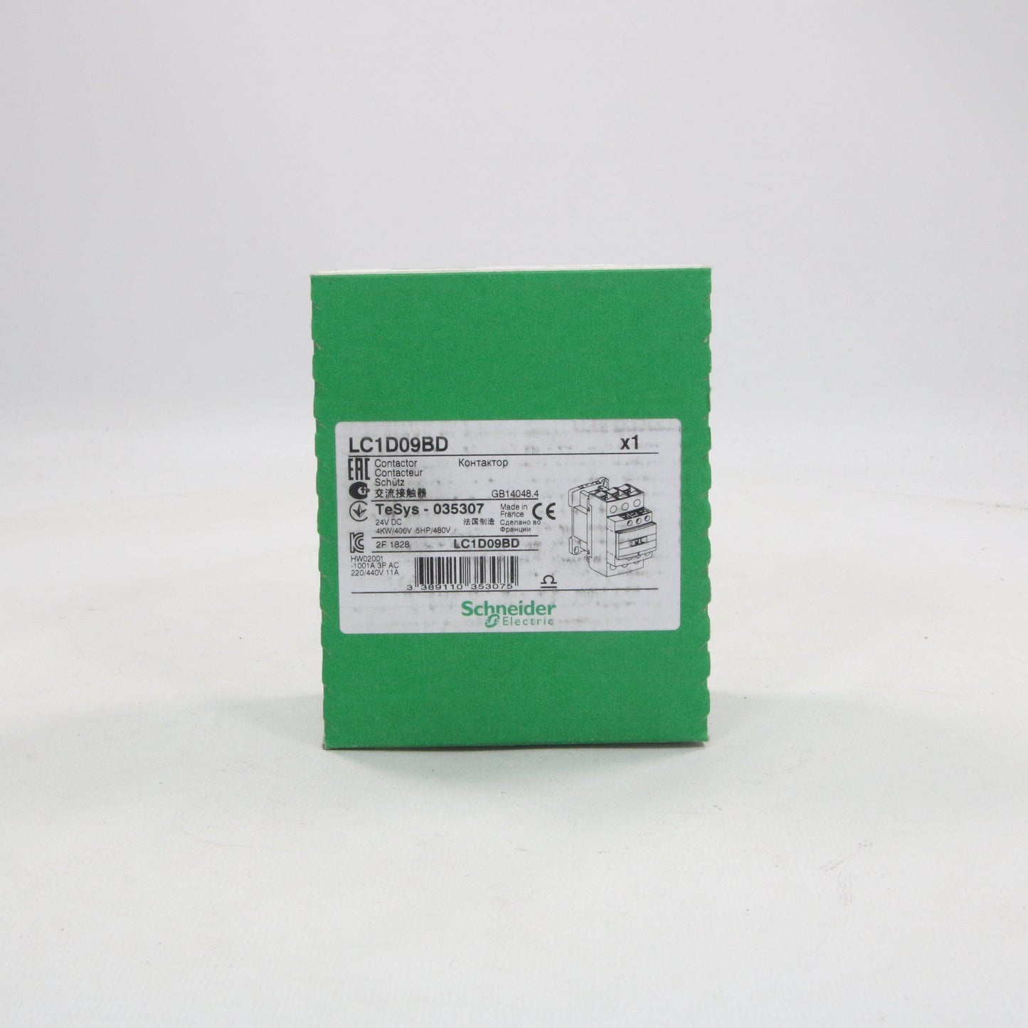 Schneider Electric LC1D09BD Contactor-Contactor-Used Industrial Parts