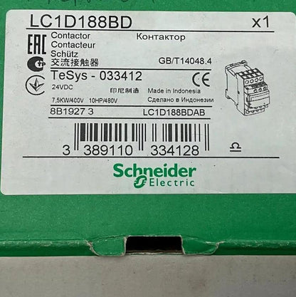Schneider Electric LC1D188BD Contactor-Contactor-Used Industrial Parts