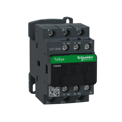 Schneider Electric LC1D18U7 Contactor-Contactor-01-AA-05-09-07-6152429941946-Used Industrial Parts