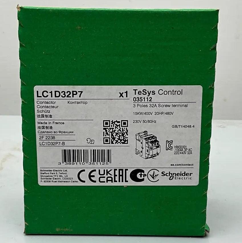 Schneider Electric LC1D32P7 Contactor-Contactor-Used Industrial Parts