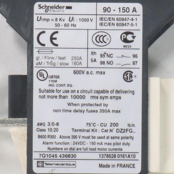 Schneider Electric LR9 D 69 Electronic Thermal Overload Relay-Electronic Thermal Overload Relay-Used Industrial Parts