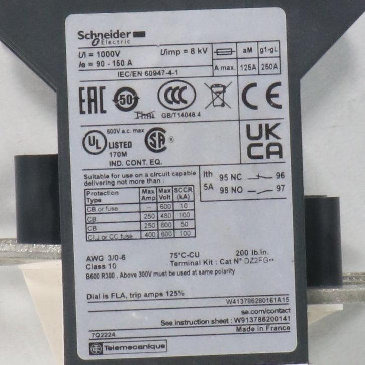 Schneider Electric LR9F5369 Electronic Thermal Overload Relay-Electronic Thermal Overload Relay-Used Industrial Parts