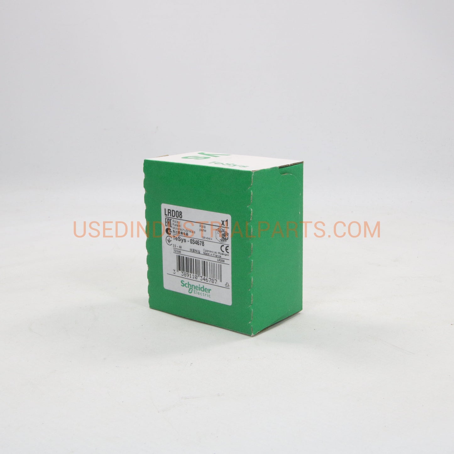 Schneider Electric LRD08 Thermal Overload Relay-Thermal Overload Relay-AE-02-07-Used Industrial Parts