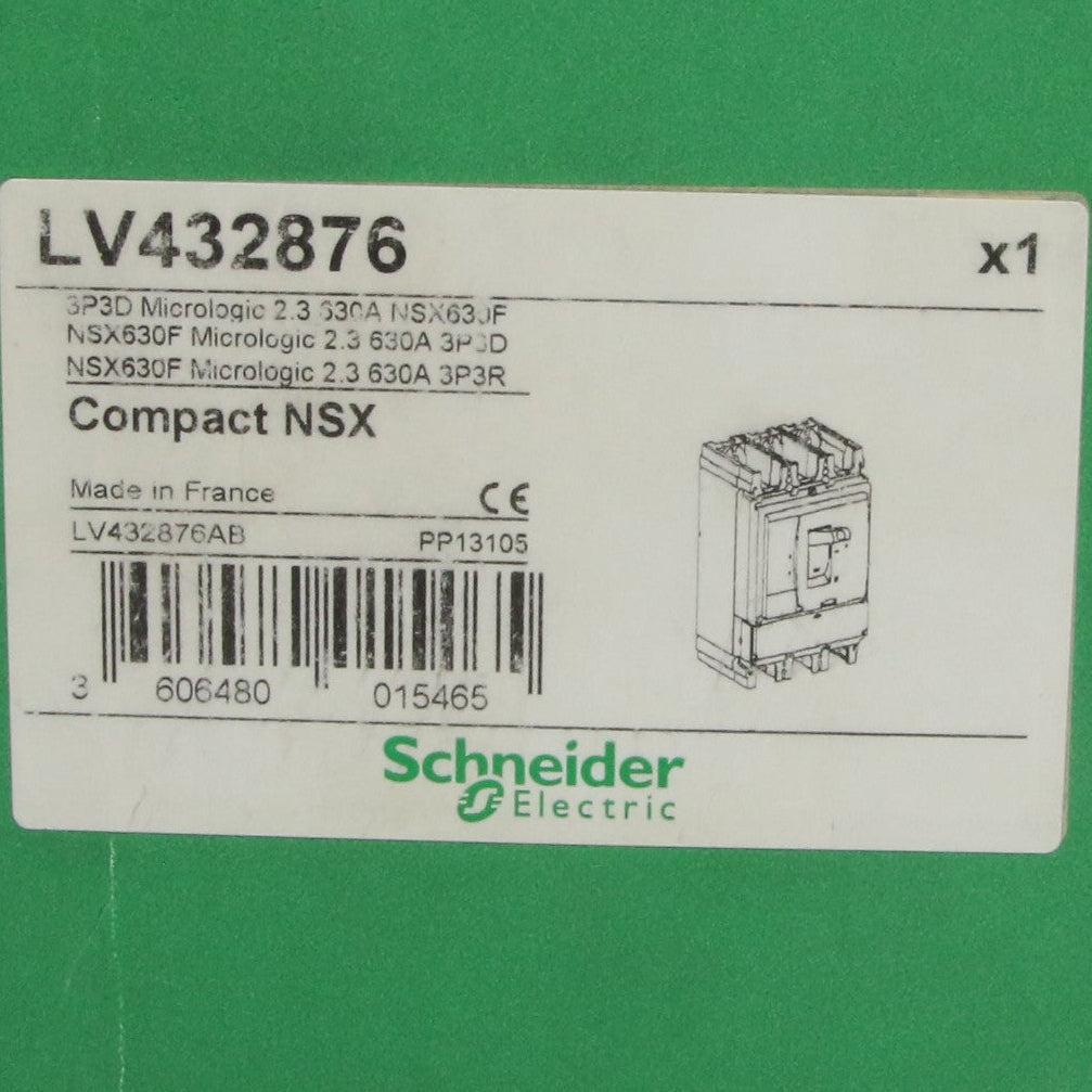 Schneider Electric LV432876 NSX630F Micrologic 2.3 Circuit Breaker-Circuit Breaker-Used Industrial Parts