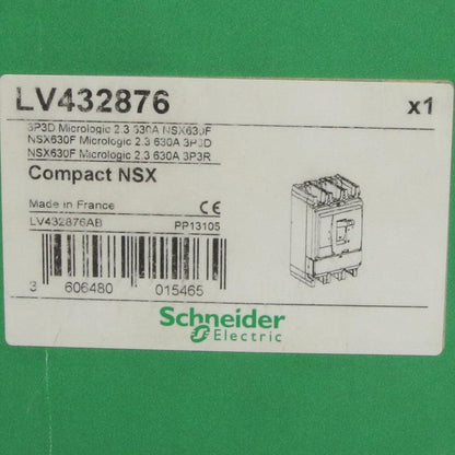 Schneider Electric LV432876 NSX630F Micrologic 2.3 Circuit Breaker-Circuit Breaker-Used Industrial Parts