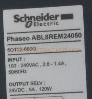 Schneider Electric Phaseo ABL8 REM24050 Power Supply-Power Supply-AC-06-06-Used Industrial Parts