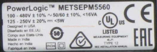 Schneider Electric PowerLogic PM5500 Meter-Energy Meter-AC-02-06-Used Industrial Parts