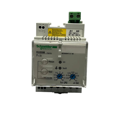 Schneider Electric RH99M Residual Current Monitoring Relay-Residual Current Monitoring Relay-Used Industrial Parts