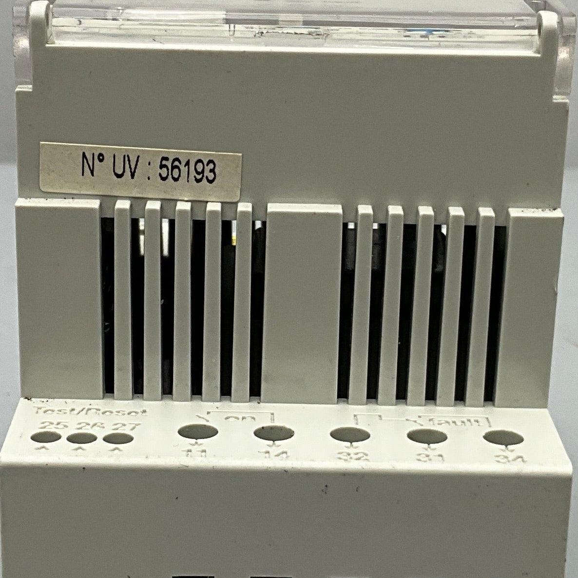 Schneider Electric RH99M Residual Current Monitoring Relay-Residual Current Monitoring Relay-Used Industrial Parts