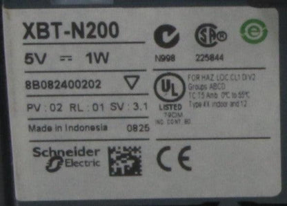 Schneider Electric Telemecanique Magelis XBT-N200 Touch Screen Display-Touch Screen Display-Used Industrial Parts