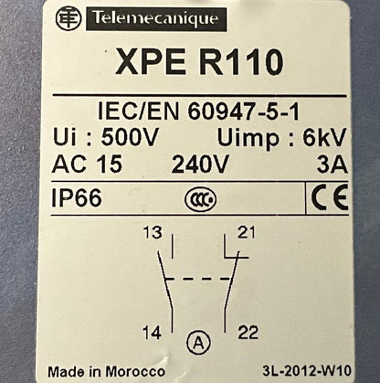 Schneider Electric XPE R110 Foot Switch-Foot switch-Used Industrial Parts