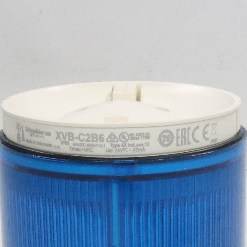 Schneider Electric XVB C2B6 Blue Steady LED Unit-Blue Steady LED Unit-Used Industrial Parts
