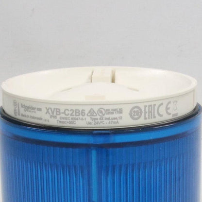 Schneider Electric XVB C2B6 Blue Steady LED Unit-Blue Steady LED Unit-Used Industrial Parts