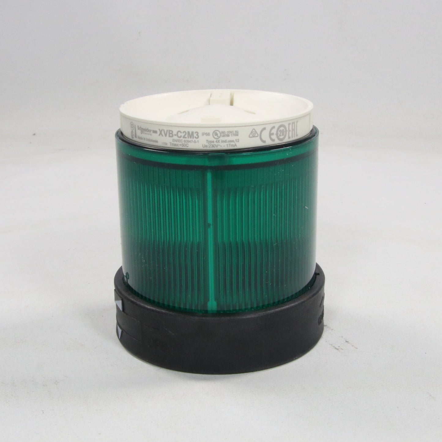 Schneider Electric XVB C2M3 Green Steady LED Unit-Green Steady LED Unit-Used Industrial Parts