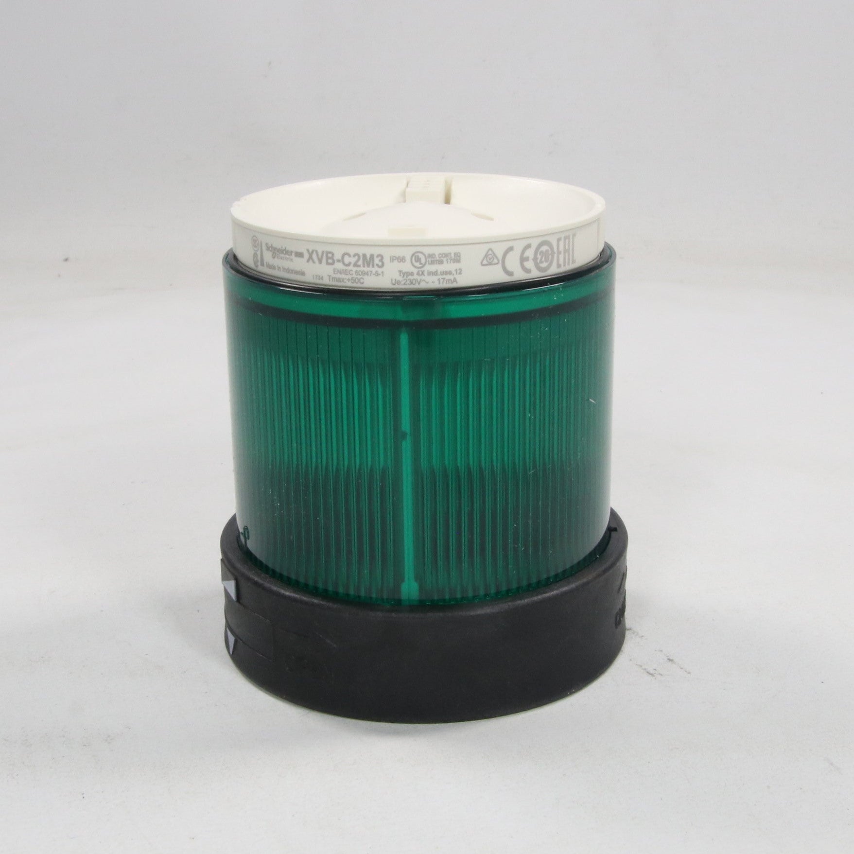 Schneider Electric XVB C2M3 Green Steady LED Unit-Green Steady LED Unit-Used Industrial Parts