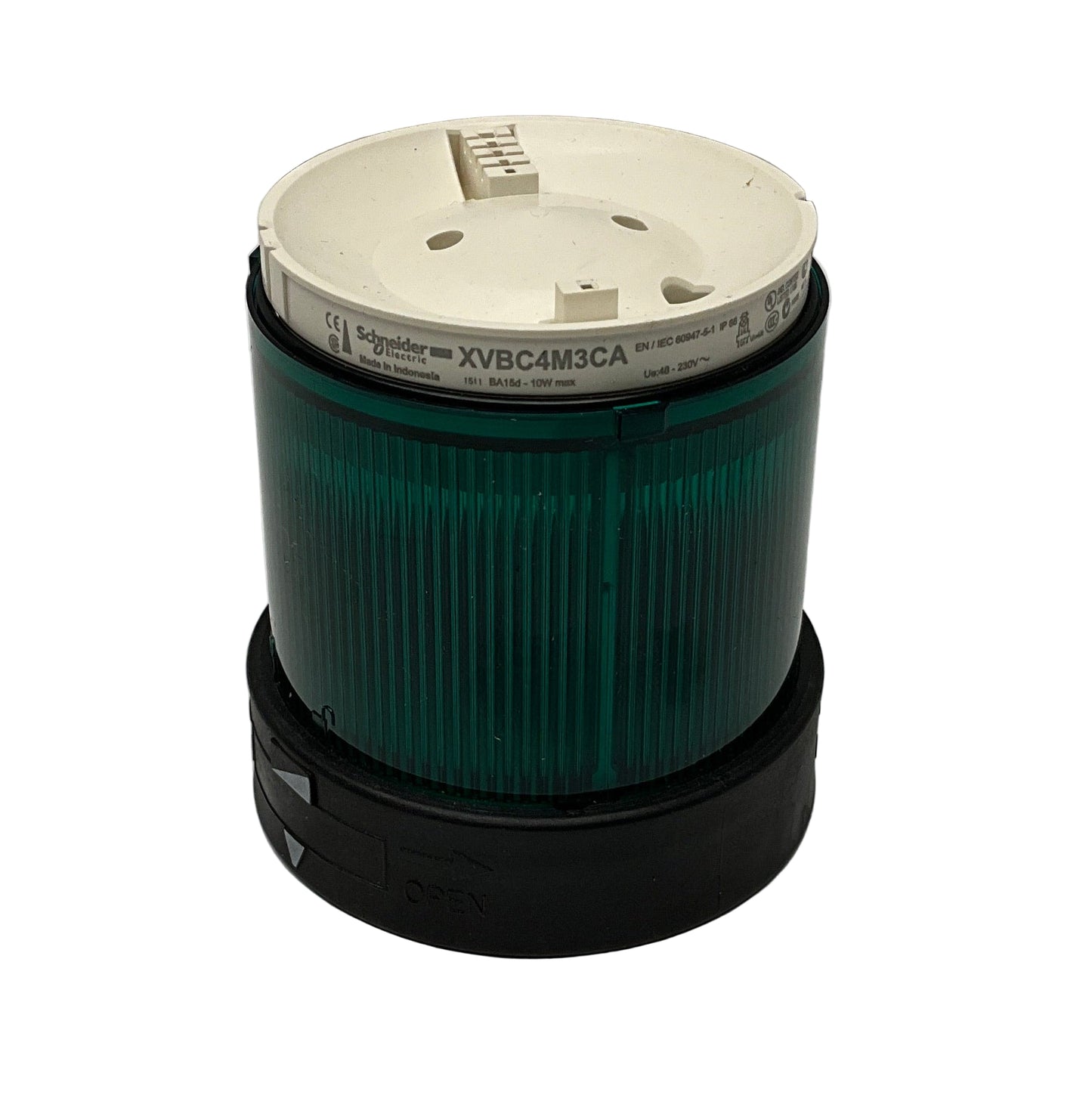 Schneider Electric XVBC4M3CA Green Flashing Unit-Green Flashing Unit-Used Industrial Parts