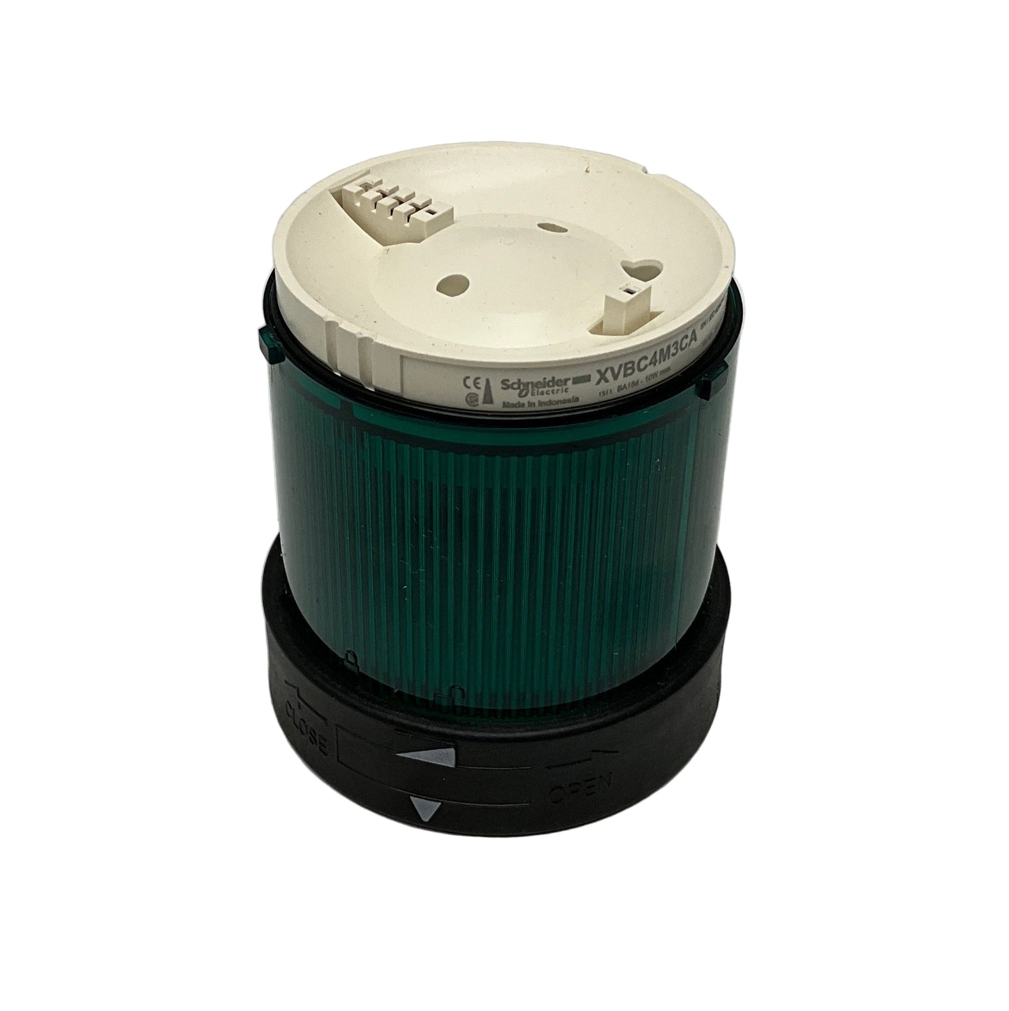 Schneider Electric XVBC4M3CA Green Flashing Unit-Green Flashing Unit-Used Industrial Parts