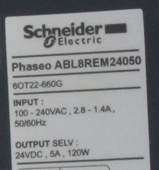 Schneider / Telemecanique ABL8 REM24050 Power Supply-Power Supply-Used Industrial Parts