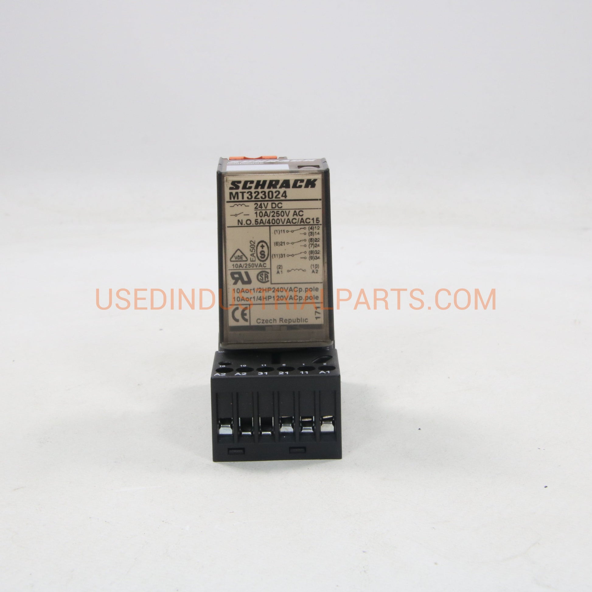 Schrack MT323024 Plug In Relay-Plug In Relay-AA-05-02-Used Industrial Parts