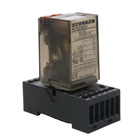 Schrack MT323024 Plug In Relay-Plug In Relay-Used Industrial Parts