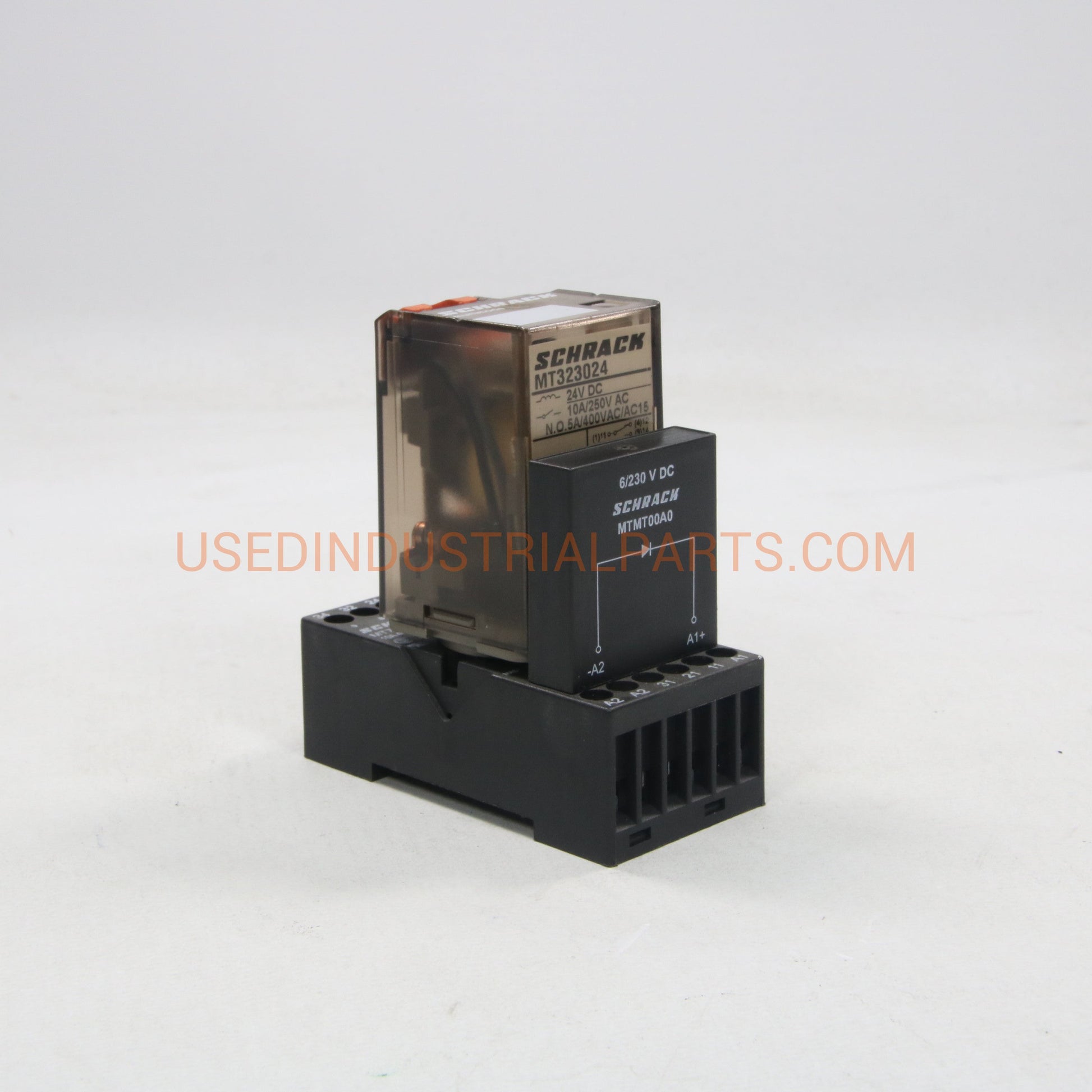 Schrack MT323024 Plug In Relay & Protection Module-Plug In Relay-AA-05-02-Used Industrial Parts