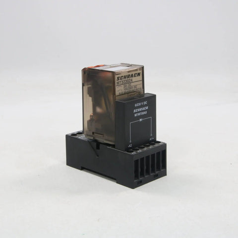 Schrack MT323024 Plug In Relay & Protection Module-Plug In Relay-Used Industrial Parts