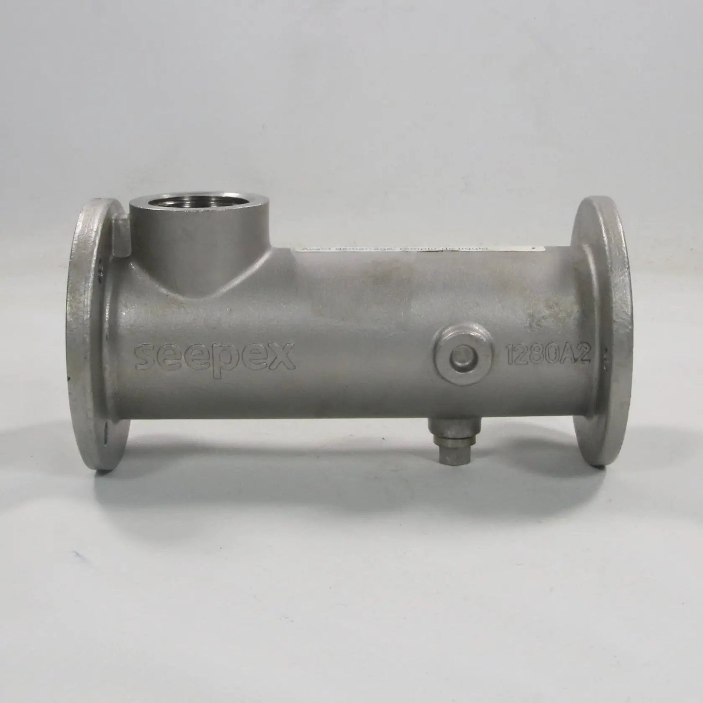 Seepex M120-0 Stainless Steel Suction Housing-Stainless Steel Suction Housing-Used Industrial Parts