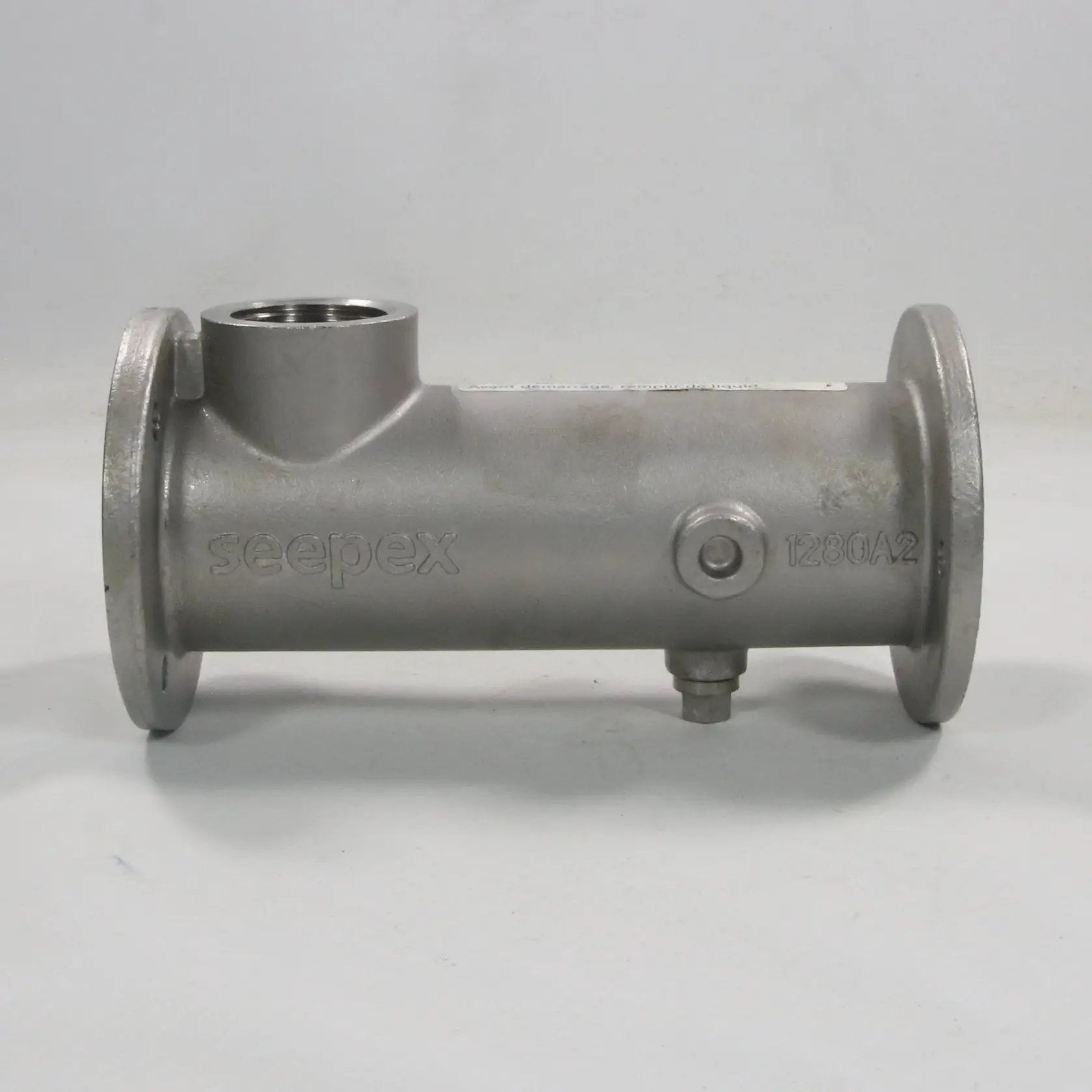 Seepex M120-0 Stainless Steel Suction Housing-Stainless Steel Suction Housing-Used Industrial Parts