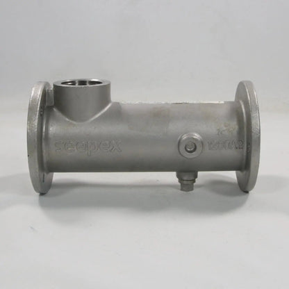 Seepex M120-0 Stainless Steel Suction Housing-Stainless Steel Suction Housing-Used Industrial Parts