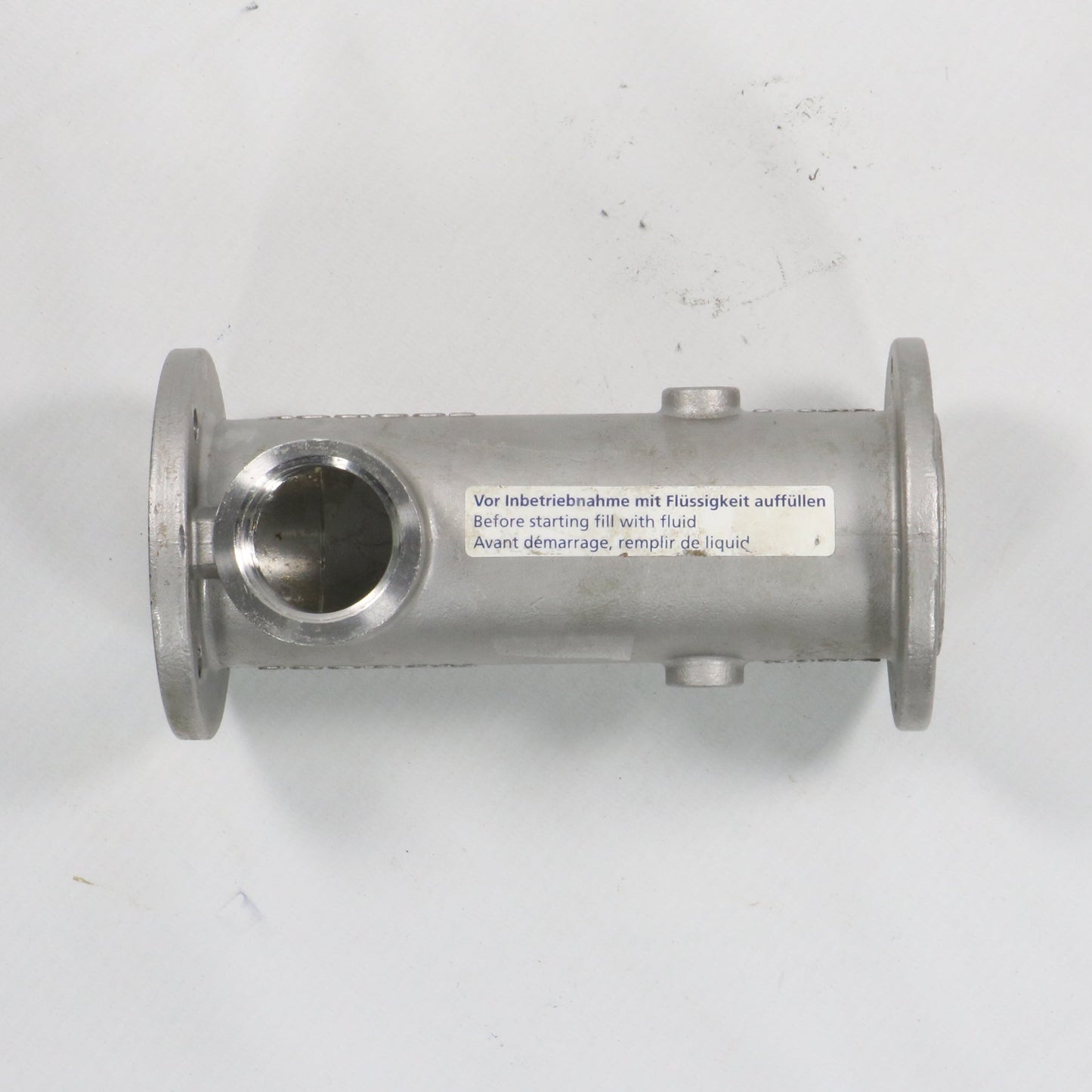 Seepex M120-0 Stainless Steel Suction Housing-Stainless Steel Suction Housing-Used Industrial Parts