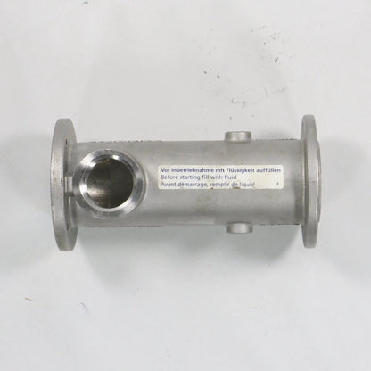Seepex M120-0 Stainless Steel Suction Housing-Stainless Steel Suction Housing-Used Industrial Parts