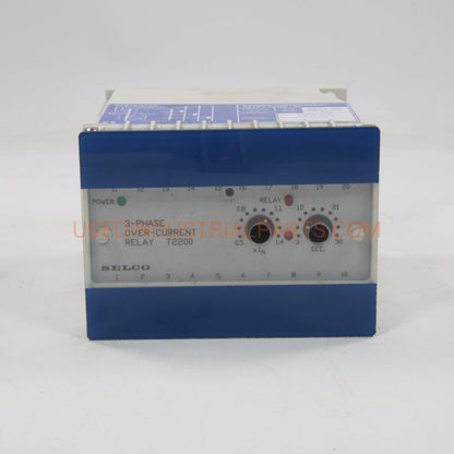 Selco 3 Phase Overcurrent Relay T2200-02-Safety relays-AA-05-05-Used Industrial Parts