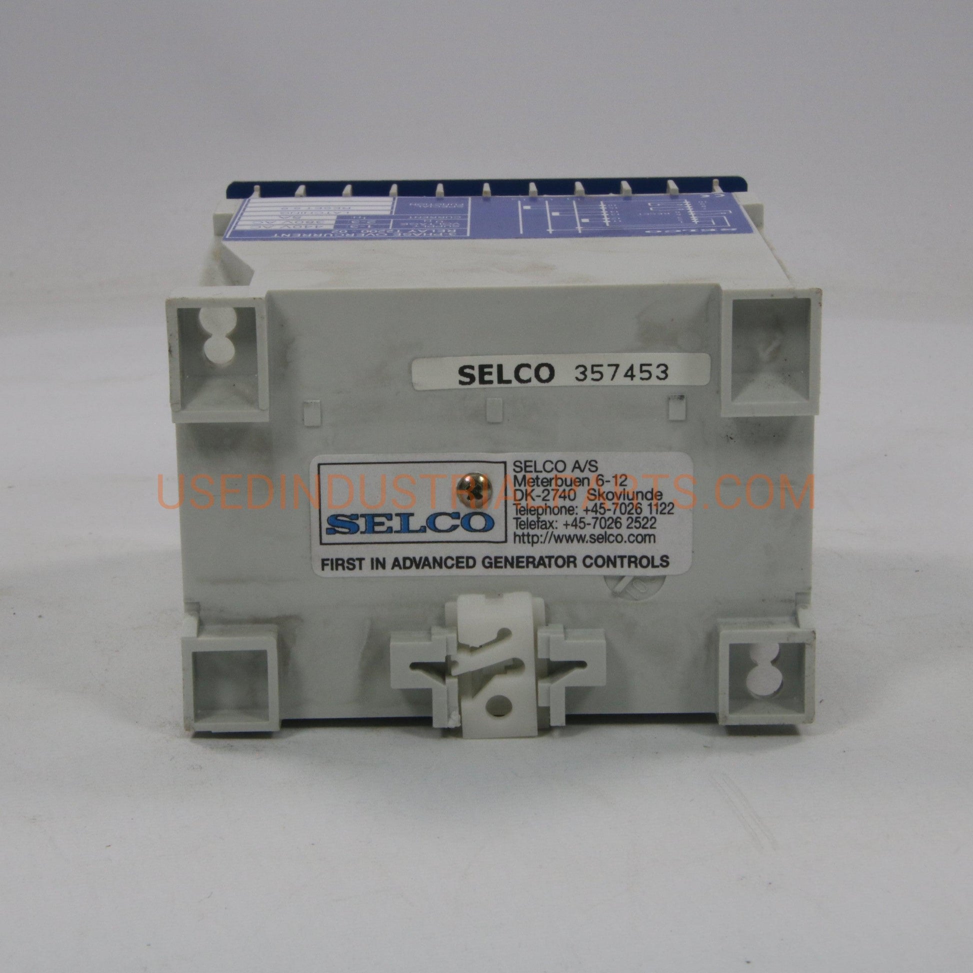 Selco 3 Phase Overcurrent Relay T2200-02-Safety relays-AA-05-05-Used Industrial Parts