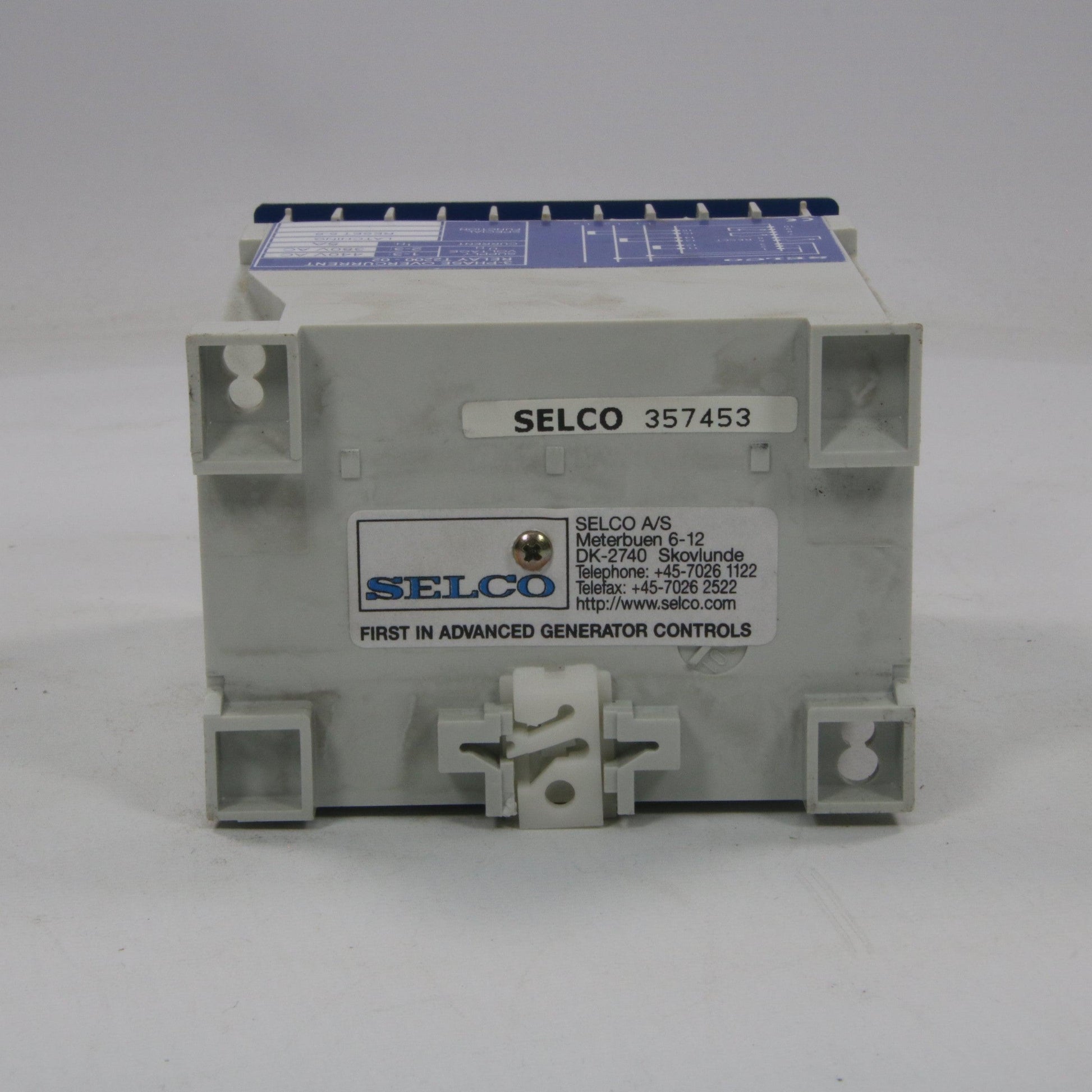 Selco 3 Phase Overcurrent Relay T2200-02-Safety relays-Used Industrial Parts