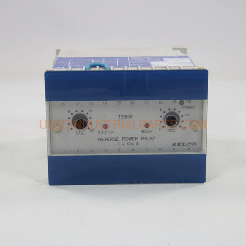 Image of Selco Reverse Power Relay T2000-00-Safety relays-AA-05-05-Used Industrial Parts