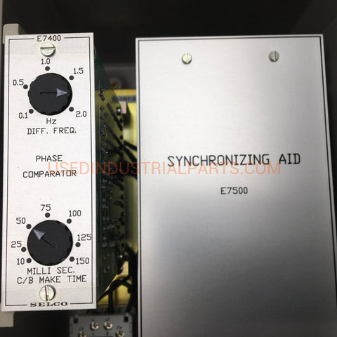 Image of Selco Synchronizing Aid E7500-Synchronizing Aid-AB-06-08-Used Industrial Parts