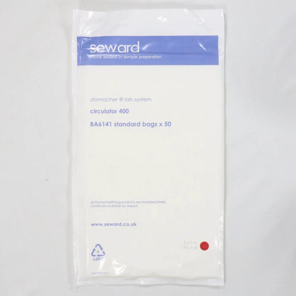 Seward Sterile Sample Bags for Stomacher 400 Circulator (x500/box)-Sterile Sample Bags-Used Industrial Parts