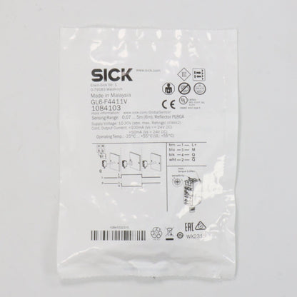 Sick GL6 F4411V Photoelectric Retro Reflective Sensor-Used Industrial Parts