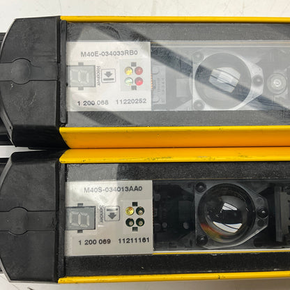 Sick M4000 Advanced Safety Light Curtains - 1 200 068/069-Safety Light Curtain Set-Used Industrial Parts