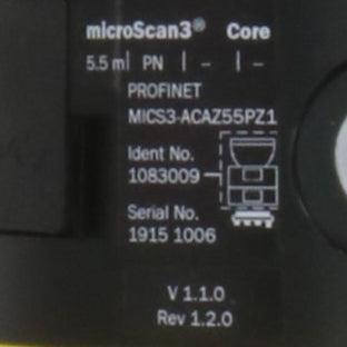 Sick MICS3 ACAZ55PZ1 microScan3 Core Safety Laser Scanner-Safety Laser Scanner-Used Industrial Parts