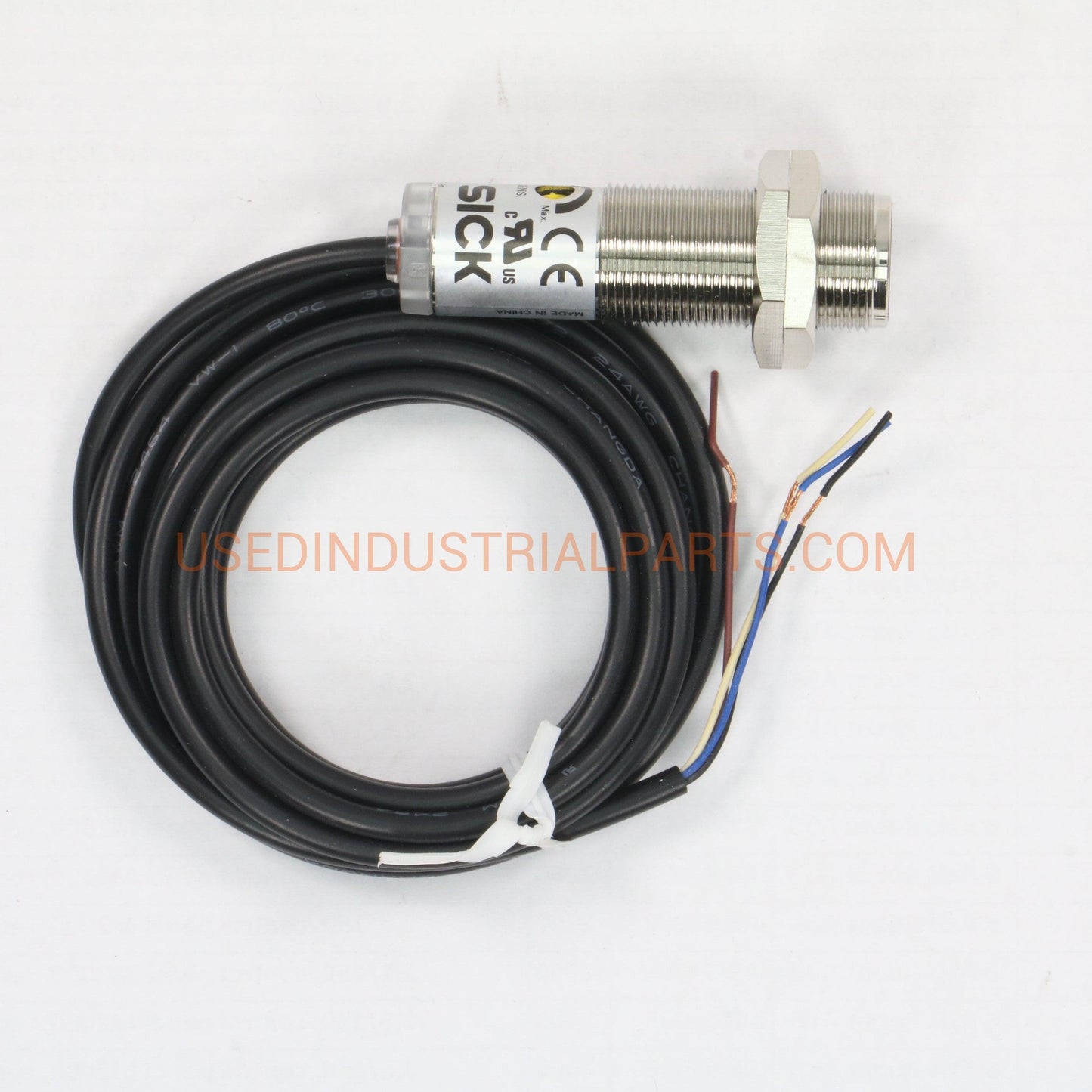 Sick VTF180-2P41112 Cylindrical Photoelectric Sensor-Photoelectric Sensor-AB-04-04-Used Industrial Parts