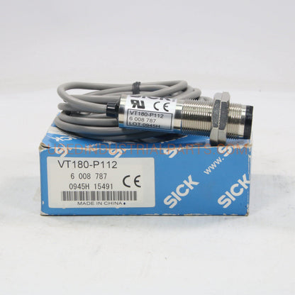 Sick VTF180-P112 Cylindrical Photoelectric Sensor-Photoelectric Sensor-AB-04-04-Used Industrial Parts