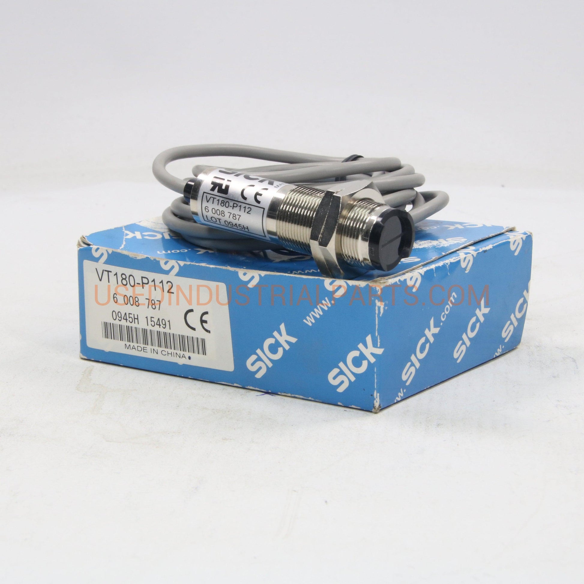 Sick VTF180-P112 Cylindrical Photoelectric Sensor-Photoelectric Sensor-AB-04-04-Used Industrial Parts