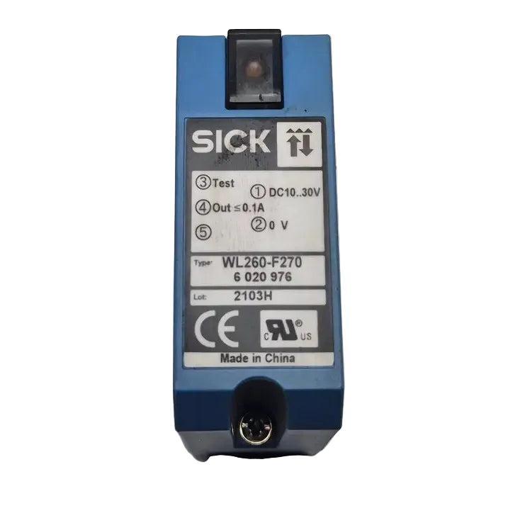 Sick WL260-F270 Photoelectric Retro-reflective Sensor-Photoelectric Retro-Reflective Sensor-Used Industrial Parts