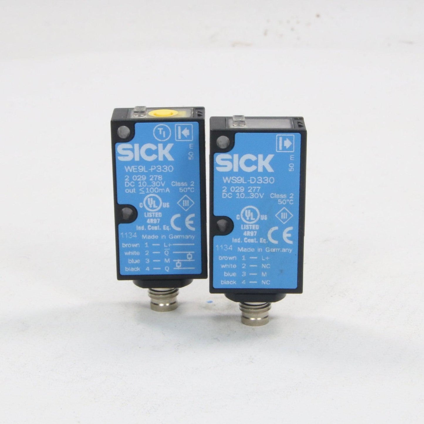 Sick WS WE9L P330 Small Photoelectric Sensors-Photoelectric Sensors-Used Industrial Parts