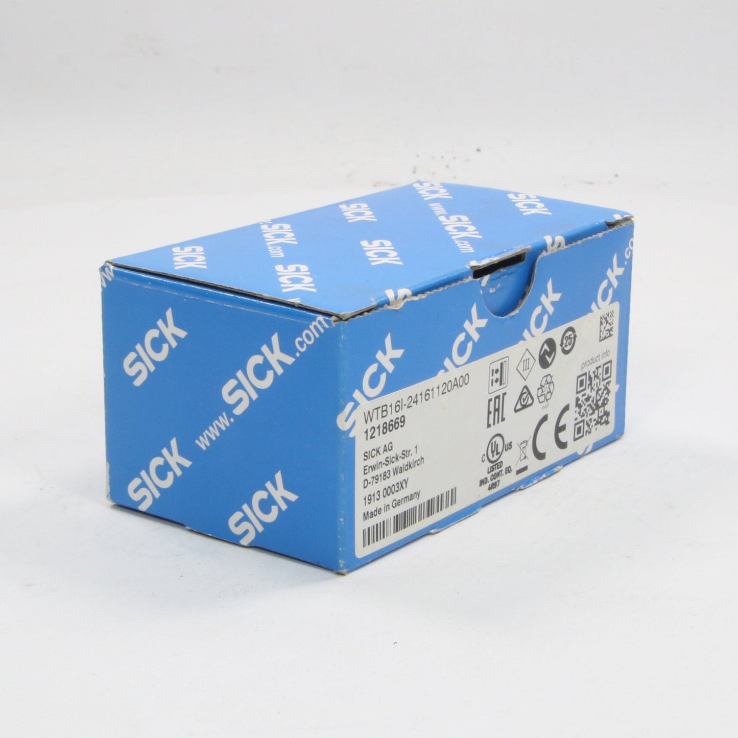 Sick WTB16I 24161120A00 Photoelectric Proximity Sensor-Photoelectric Proximity Sensor-Used Industrial Parts